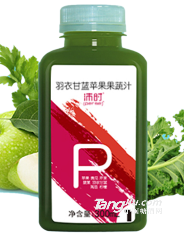 沛時羽衣甘藍蘋果果蔬汁300ml