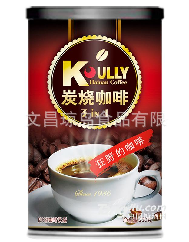 koully海南炭燒咖啡-220g