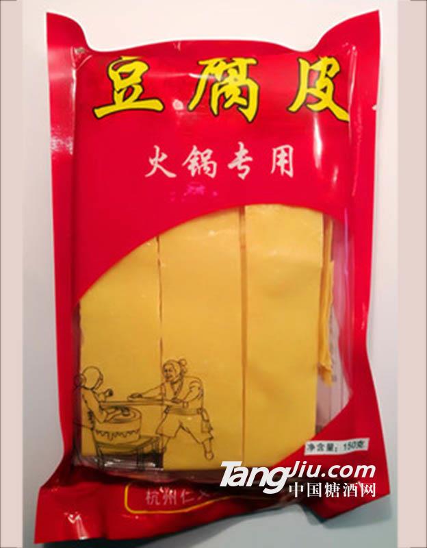 杭州特產厚豆腐衣 火鍋食材 油豆皮豆油皮-150g