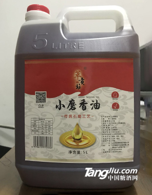 小磨香油芝麻油5L