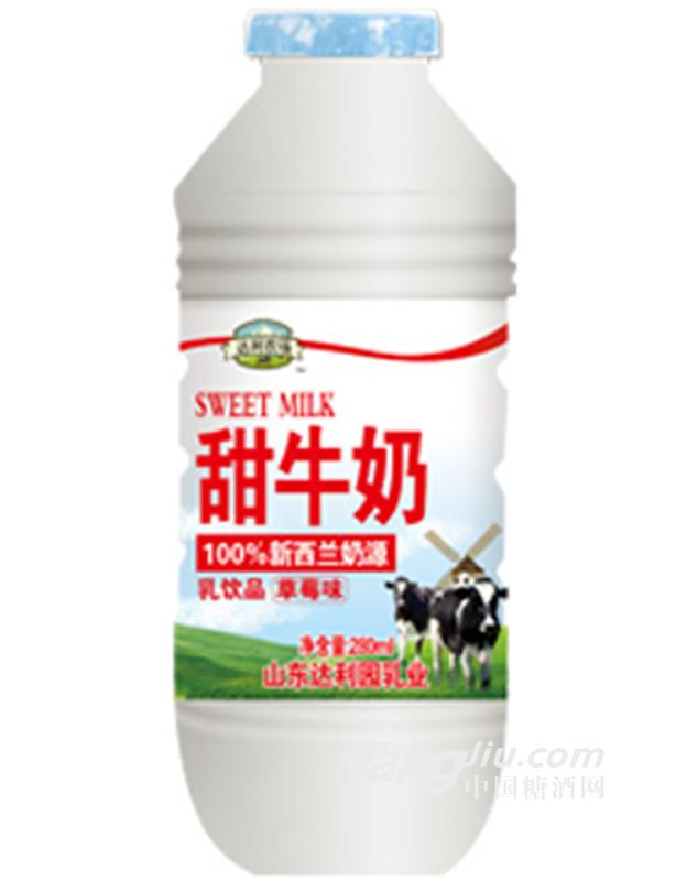 達(dá)利農(nóng)場甜牛奶 草莓280ml