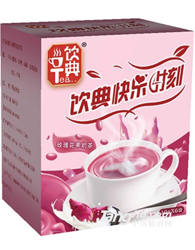 飲典玫瑰花果奶茶10gx6