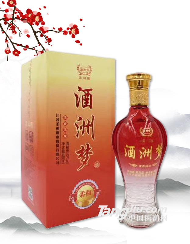 52度酒州夢(mèng)柔和 480ml