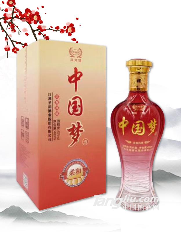 42度中國(guó)夢(mèng)柔和480ml