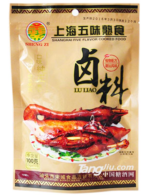 上海無味熟食鹵料100g