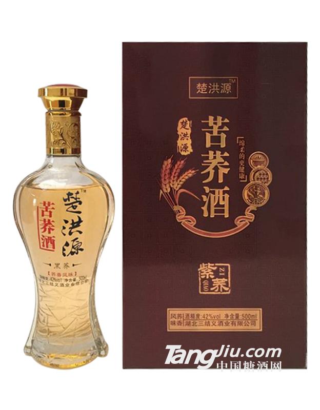 楚鴻源苦蕎酒紫蕎42度-500ml