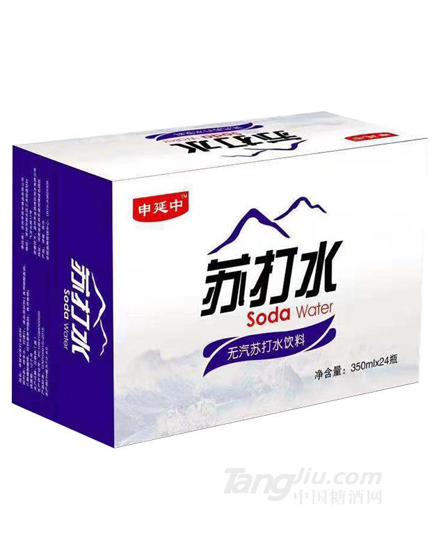 申延中無汽蘇打水飲料-350mlx24