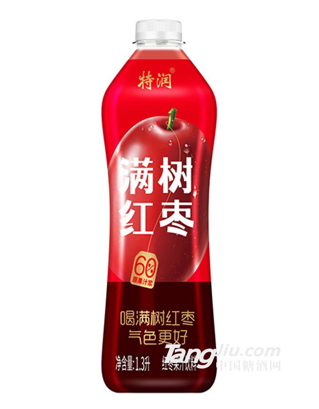 特潤(rùn)滿樹(shù)紅棗果汁飲料1.3L