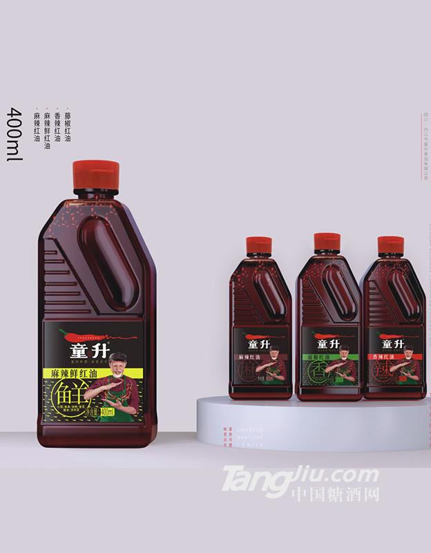 童升麻辣鮮紅油400ml