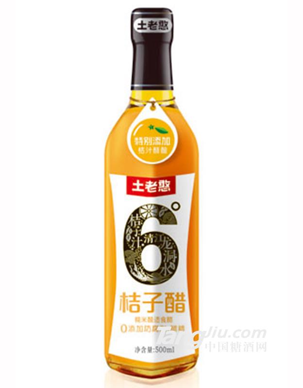 土老憨6度桔子醋500ml