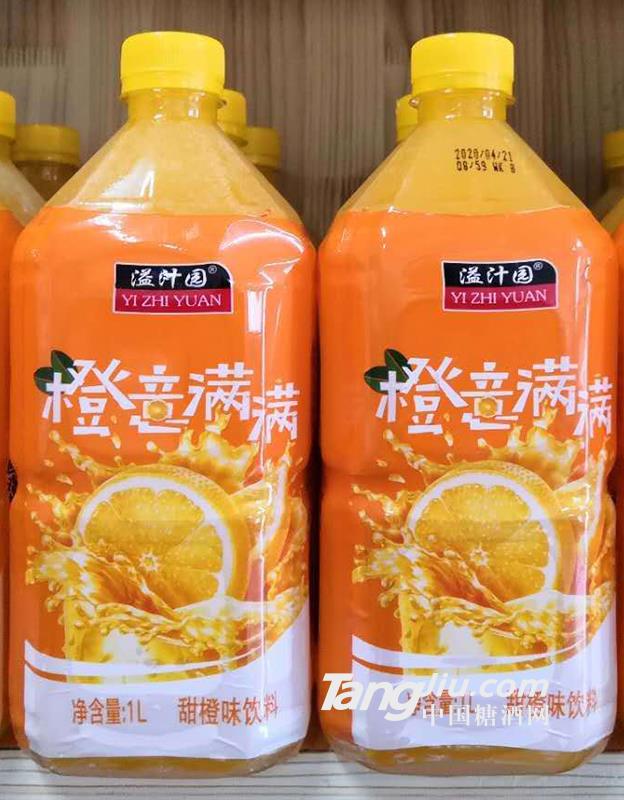 溢汁園橙意滿滿1L