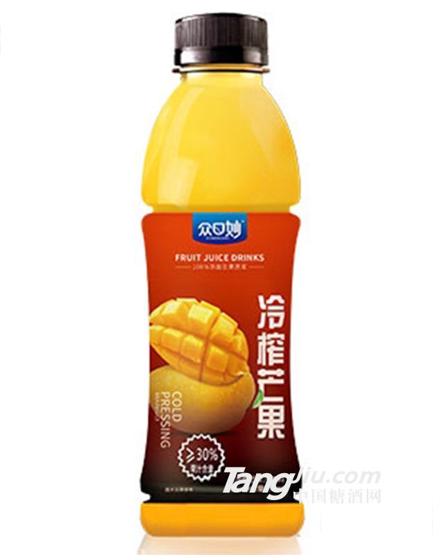 眾口妙冷榨芒果汁飲料550ml