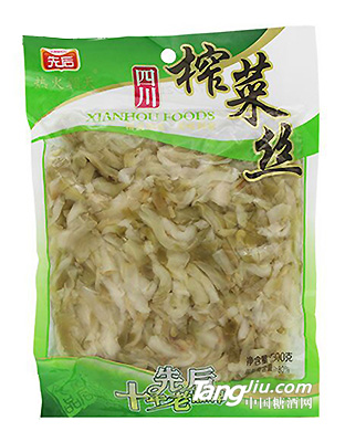 先后榨菜絲500g