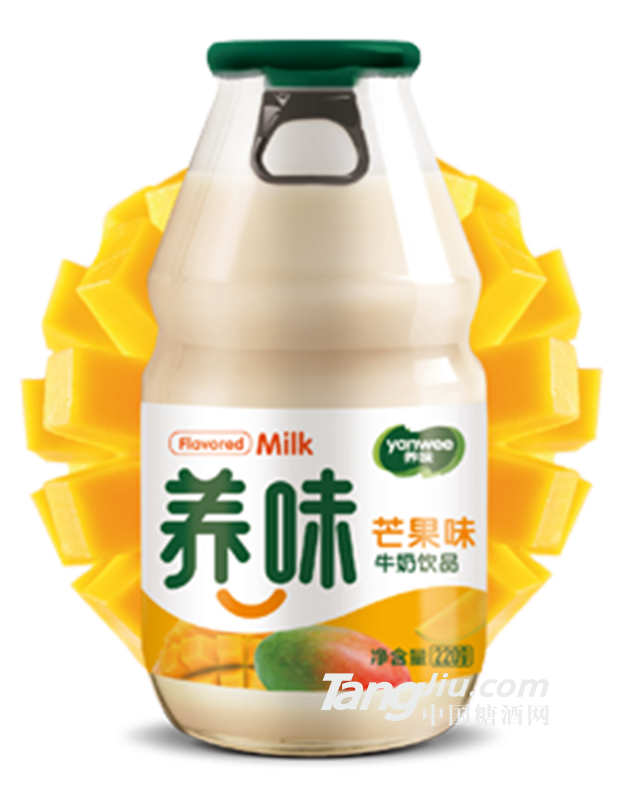 養(yǎng)味牛奶飲品芒果味220g