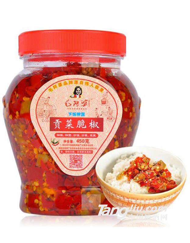 毛阿婆貢菜脆椒