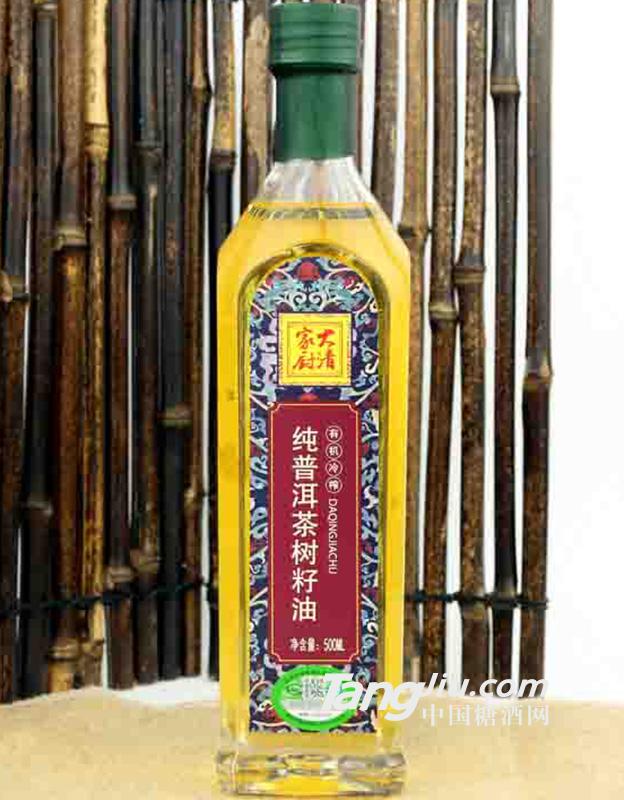 大清家廚 純普洱茶樹籽油500ml