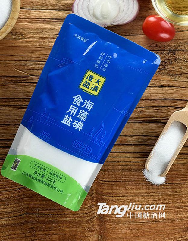 大清淮鹽 海藻碘食用鹽400g