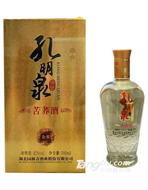 孔明泉精釀苦蕎酒金蕎42度500ml