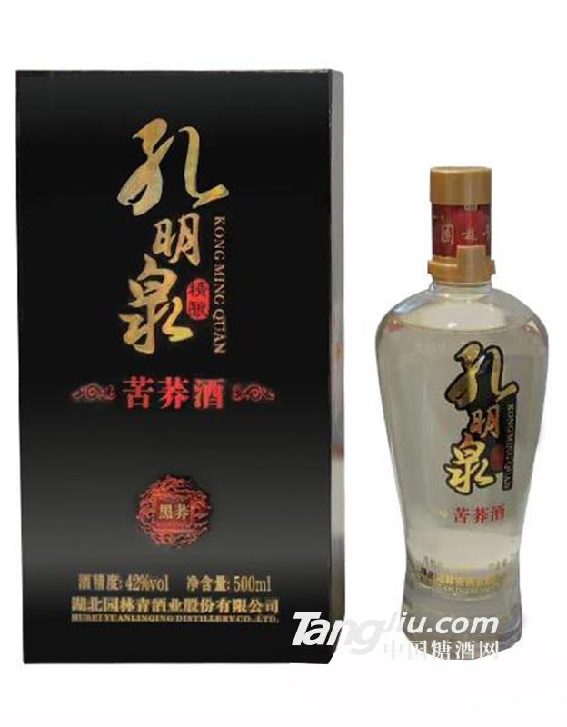 孔明泉精釀苦蕎酒黑蕎42度500ml