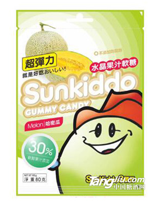 sun kiddo哈密瓜QQ軟糖