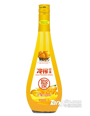 聚果時光冷榨芒果汁飲料1.5L