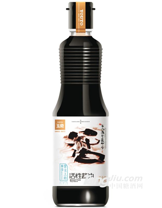 玉兔活性醬油 500ml 