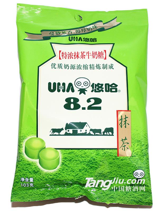 UHA悠哈特濃抹茶牛奶糖-103g