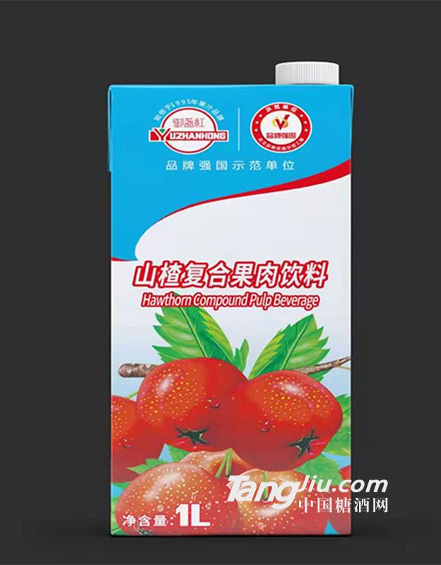 御盞紅山楂復(fù)合果肉飲料1L