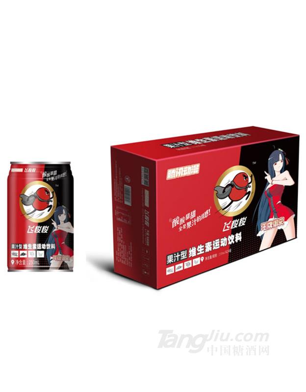 飛梭梭維生素運(yùn)動(dòng)飲料250mlx24罐