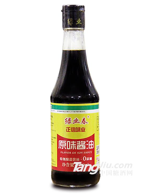 綠業(yè)春原味醬油500ml