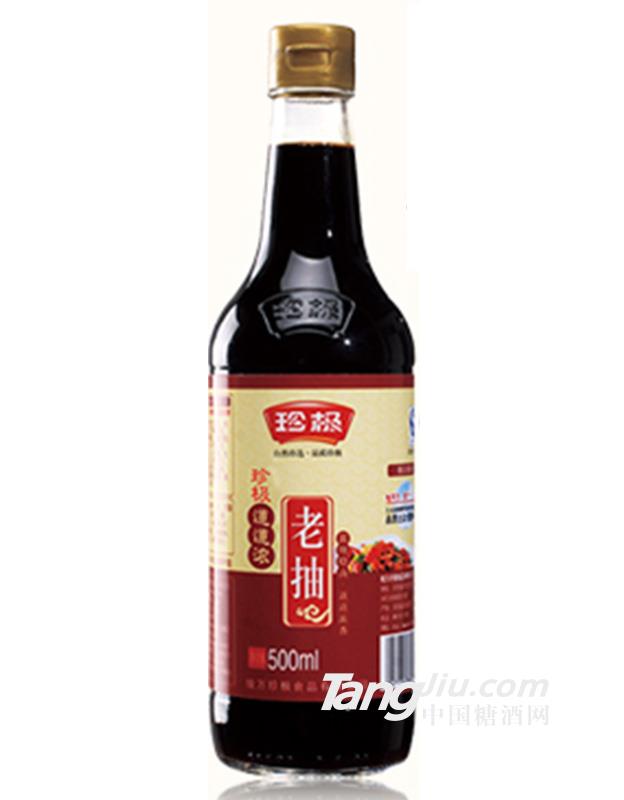 珍極道道濃老抽500ML