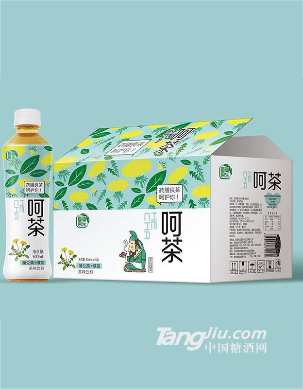 呵茶 蒲公英綠茶-500ml