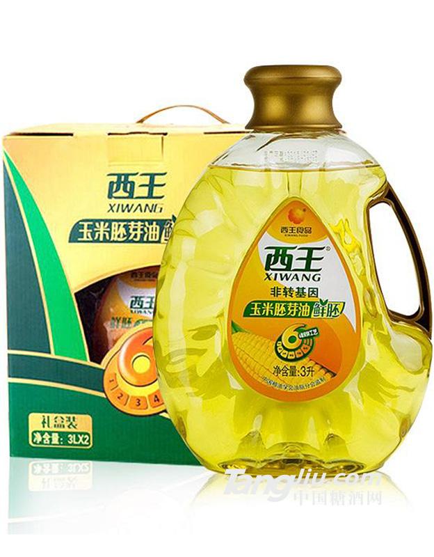 西王 非轉(zhuǎn)基因玉米胚芽油盒裝 3L