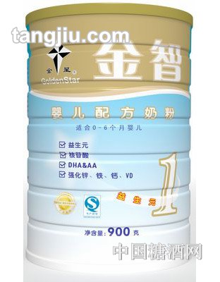 金智配方奶粉900g