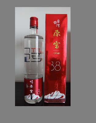 臺灣中高端白酒|玉山臺灣原窖1950高粱酒38度