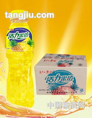 莫干山果園活力果坊波蘿風(fēng)味飲料500ml